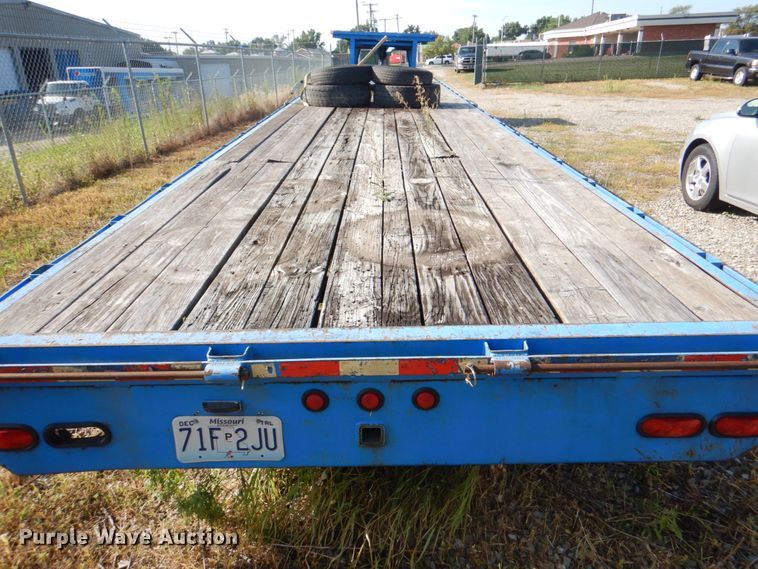 image for item DL0103 1998 Big Tex 18GN-40  equipment trailer