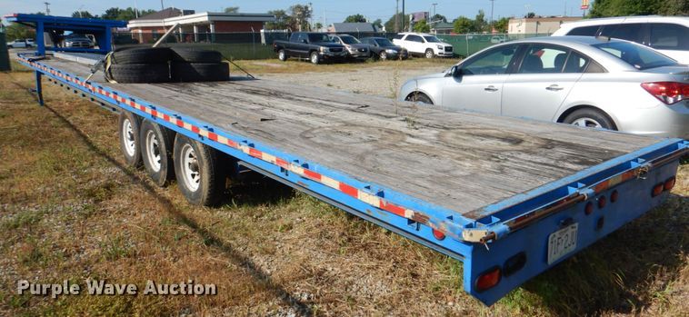 image for item DL0103 1998 Big Tex 18GN-40  equipment trailer