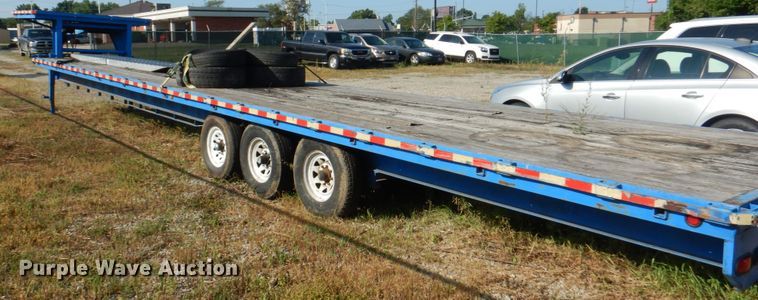 image for item DL0103 1998 Big Tex 18GN-40  equipment trailer
