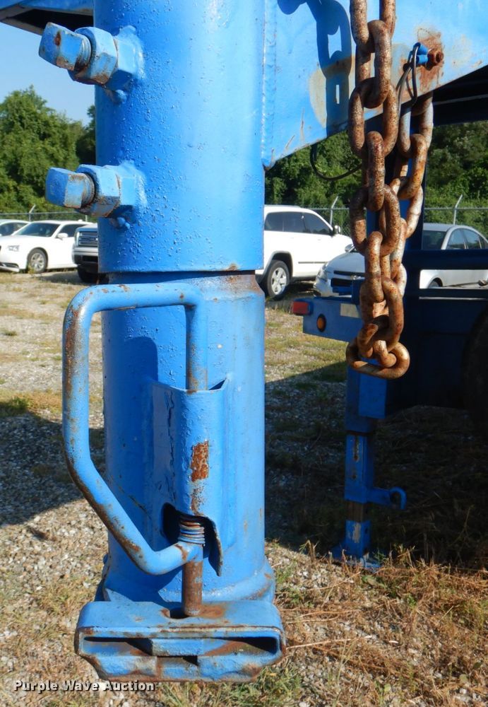 image for item DL0103 1998 Big Tex 18GN-40  equipment trailer