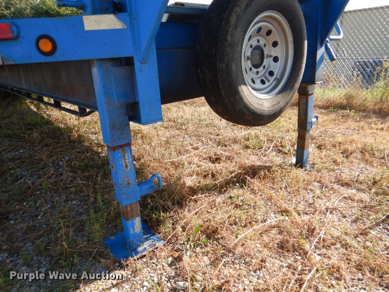 image for item DL0103 1998 Big Tex 18GN-40  equipment trailer
