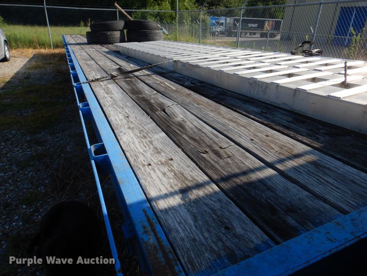 image for item DL0103 1998 Big Tex 18GN-40  equipment trailer