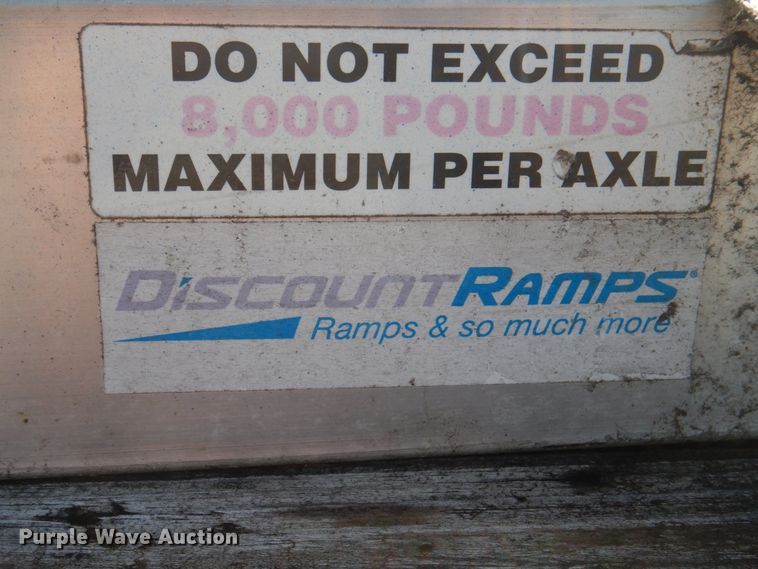 image for item DL0103 1998 Big Tex 18GN-40  equipment trailer