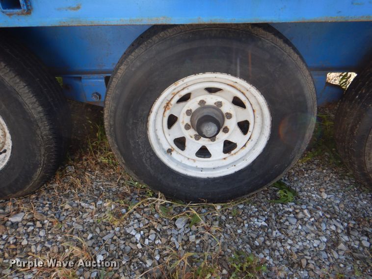 image for item DL0103 1998 Big Tex 18GN-40  equipment trailer