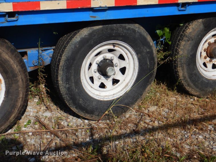 image for item DL0103 1998 Big Tex 18GN-40  equipment trailer