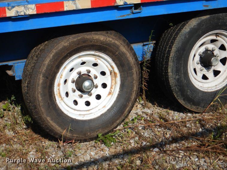 image for item DL0103 1998 Big Tex 18GN-40  equipment trailer