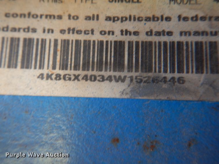 image for item DL0103 1998 Big Tex 18GN-40  equipment trailer