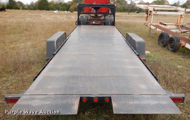 image for item DL0690 2017 Kaufman  tilt deck equipment trailer