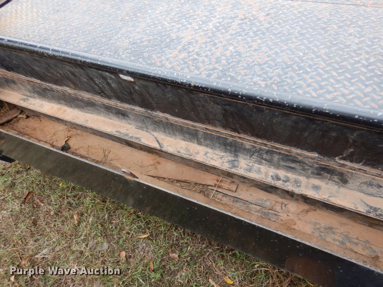 image for item DL0690 2017 Kaufman  tilt deck equipment trailer