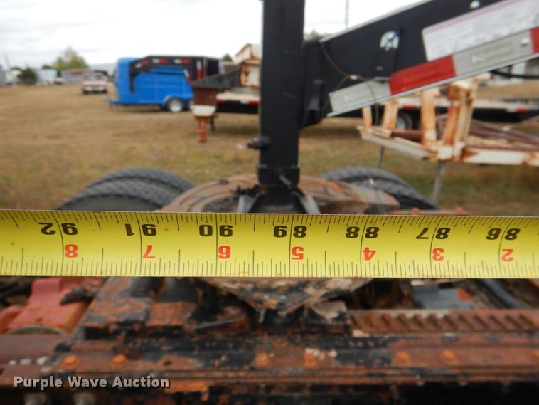 image for item DL0690 2017 Kaufman  tilt deck equipment trailer