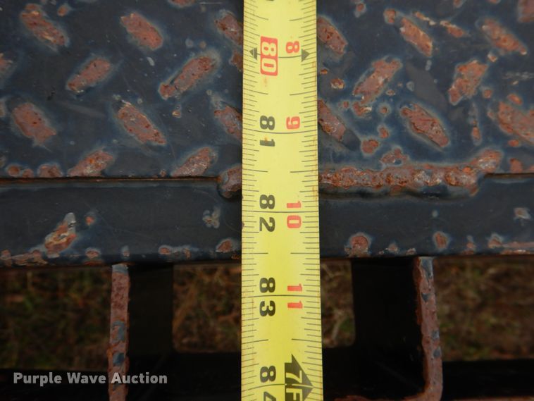 image for item DL0690 2017 Kaufman  tilt deck equipment trailer