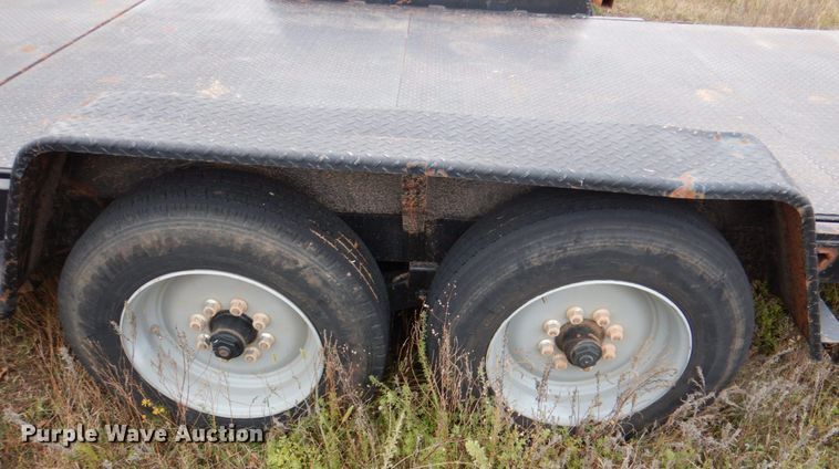image for item DL0690 2017 Kaufman  tilt deck equipment trailer