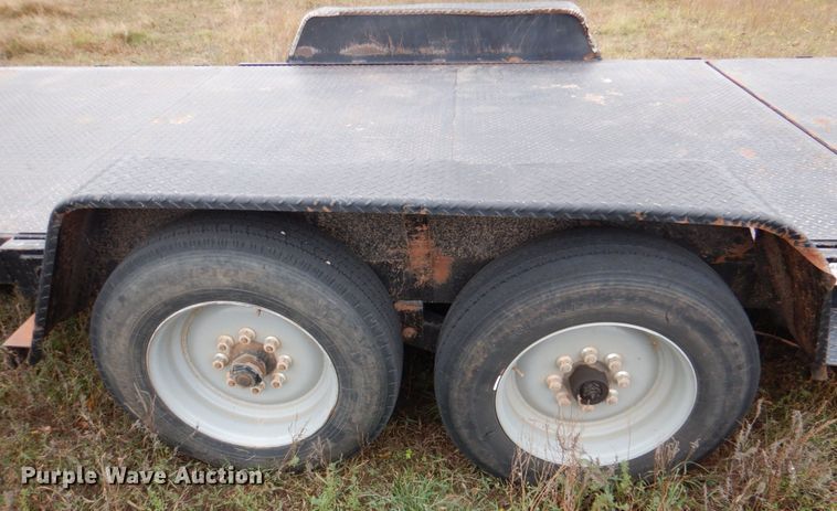 image for item DL0690 2017 Kaufman  tilt deck equipment trailer