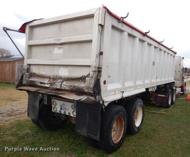 image for item DL0695 1999 Travis S-96  end dump trailer