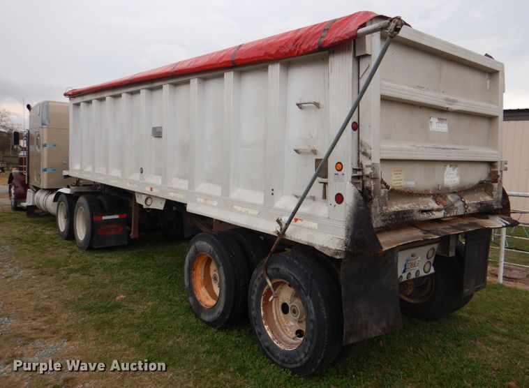 image for item DL0695 1999 Travis S-96  end dump trailer