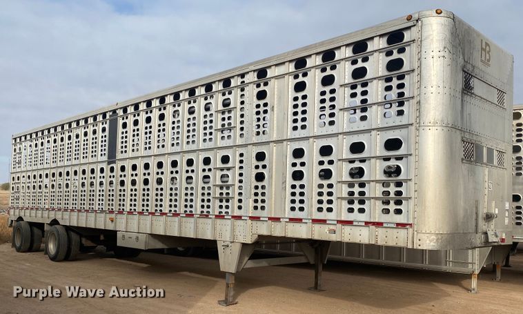 image for item DL6166 2009 Wilson PSADL-400P  livestock trailer