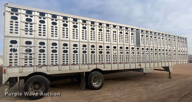 image for item DL6166 2009 Wilson PSADL-400P  livestock trailer