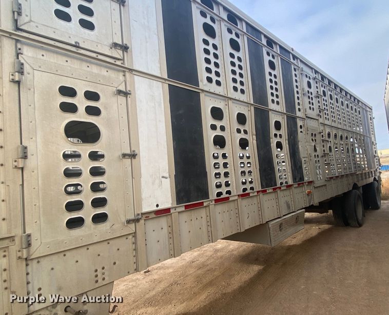 image for item DL6166 2009 Wilson PSADL-400P  livestock trailer