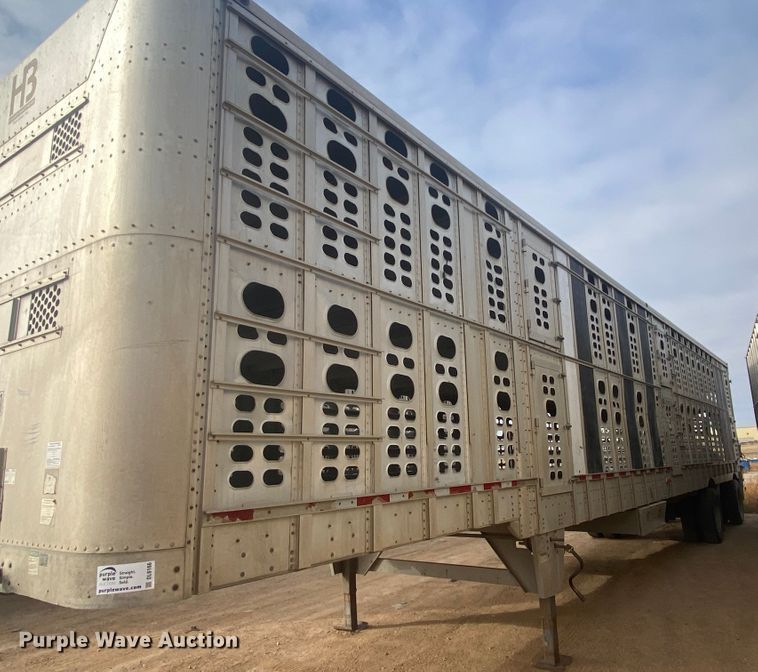 image for item DL6166 2009 Wilson PSADL-400P  livestock trailer