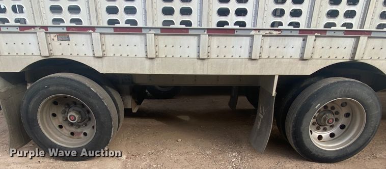 image for item DL6166 2009 Wilson PSADL-400P  livestock trailer