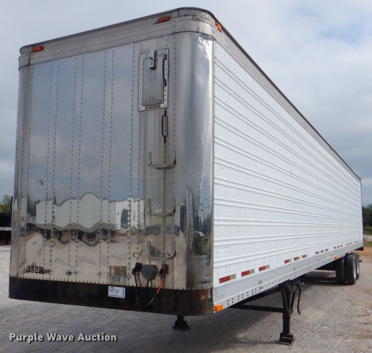 image for item DN6520 1990 American Trailers Inc A751  dry van trailer