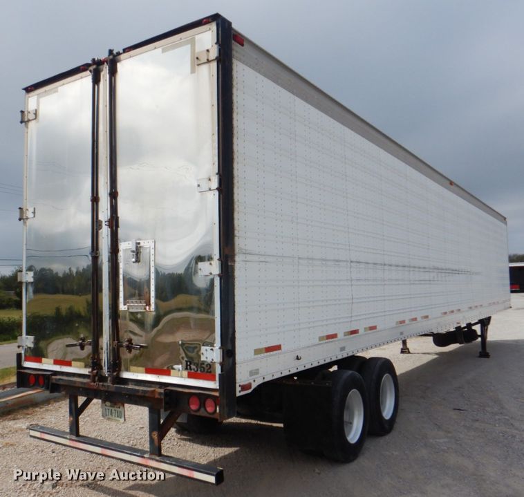 image for item DN6520 1990 American Trailers Inc A751  dry van trailer