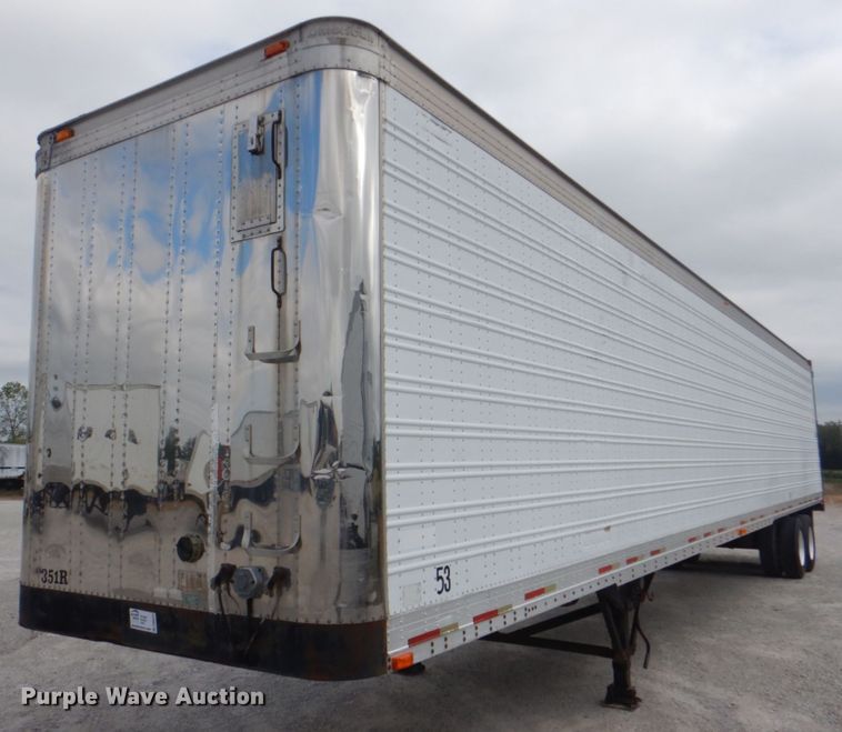 image for item DN6522 1990 American Trailers Inc A751  dry van trailer