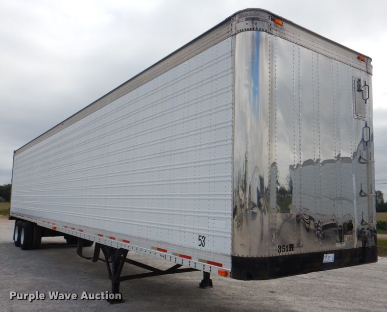 image for item DN6522 1990 American Trailers Inc A751  dry van trailer