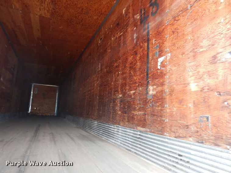 image for item DN6522 1990 American Trailers Inc A751  dry van trailer