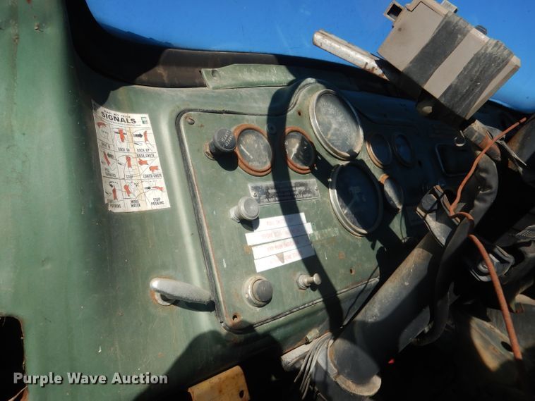 image for item HU9329 1957 Mack B63  truck cab and chassis