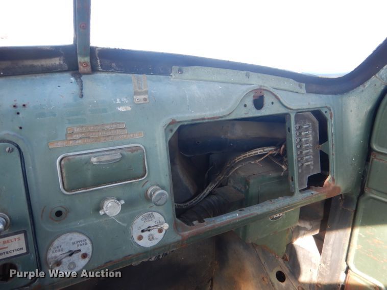 image for item HU9329 1957 Mack B63  truck cab and chassis