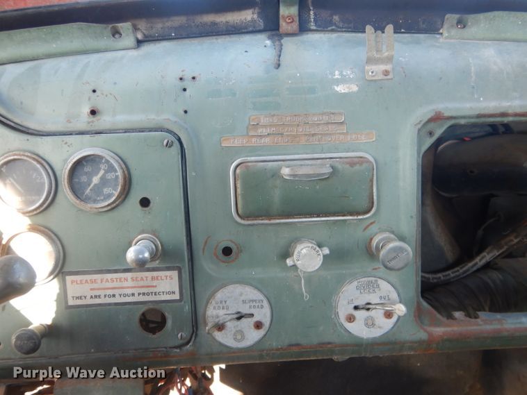 image for item HU9329 1957 Mack B63  truck cab and chassis