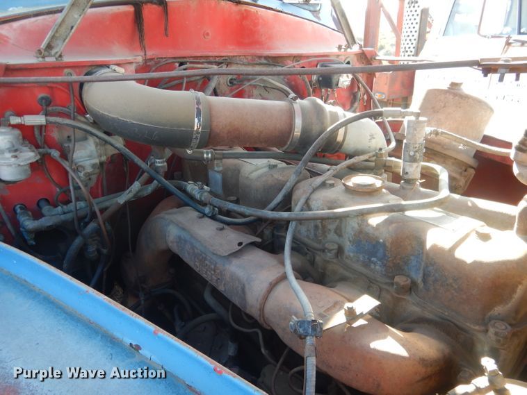 image for item HU9329 1957 Mack B63  truck cab and chassis