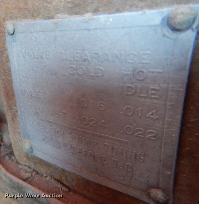 image for item HU9329 1957 Mack B63  truck cab and chassis