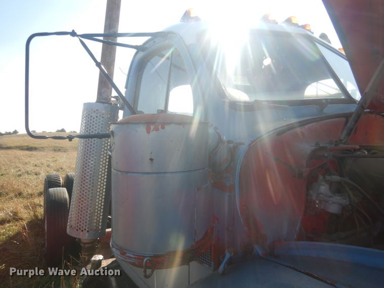 image for item HU9329 1957 Mack B63  truck cab and chassis