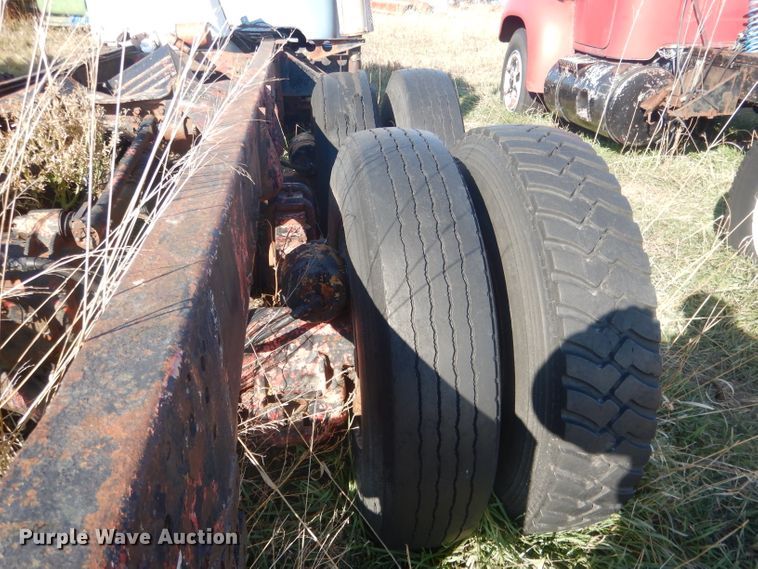 image for item HU9329 1957 Mack B63  truck cab and chassis