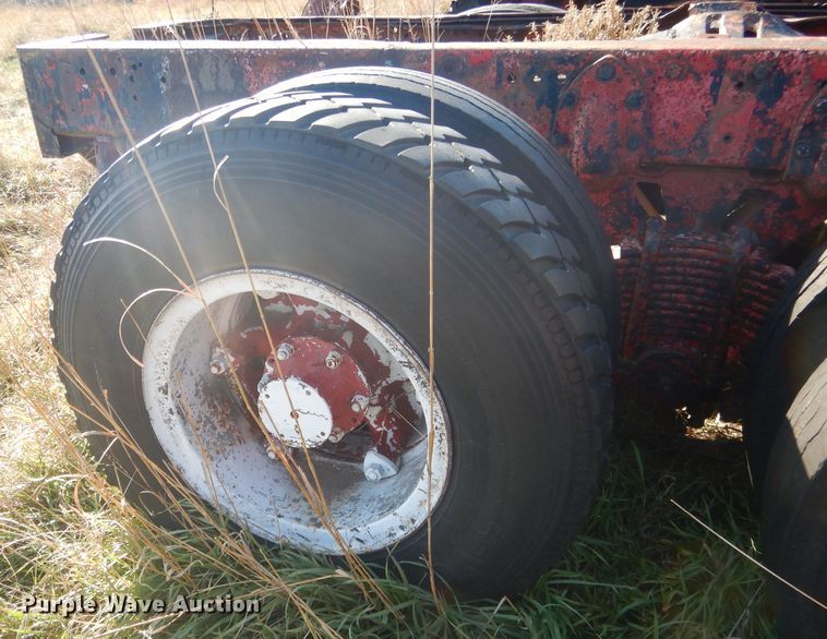 image for item HU9329 1957 Mack B63  truck cab and chassis