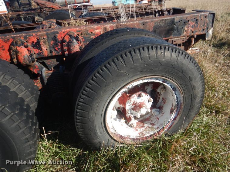 image for item HU9329 1957 Mack B63  truck cab and chassis