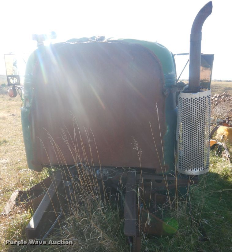 image for item HU9330 1956 Mack  truck cab and frame