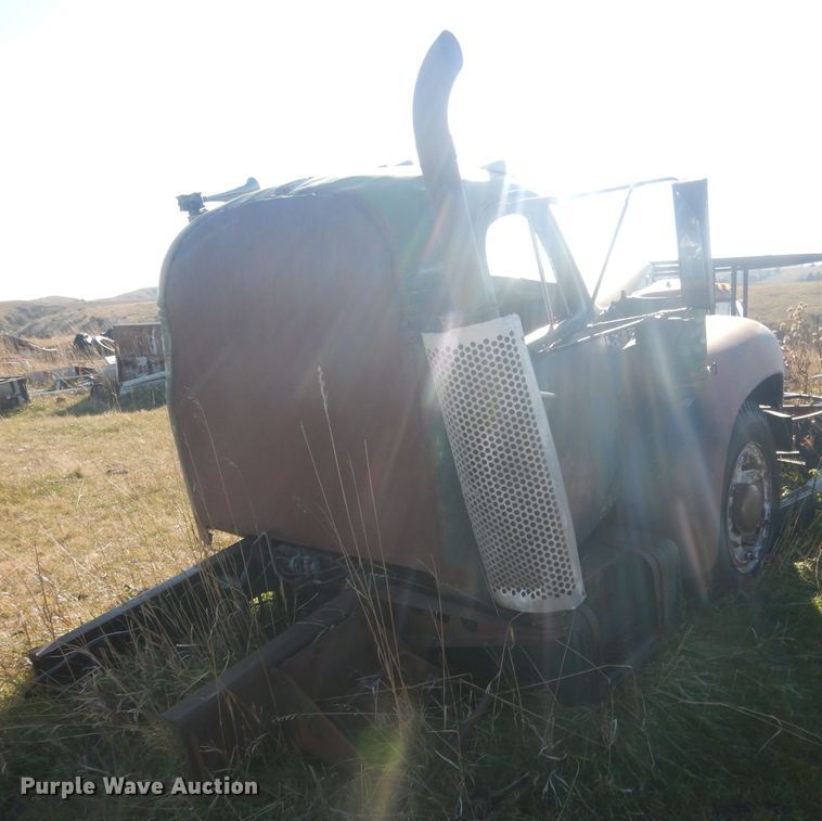 image for item HU9330 1956 Mack  truck cab and frame