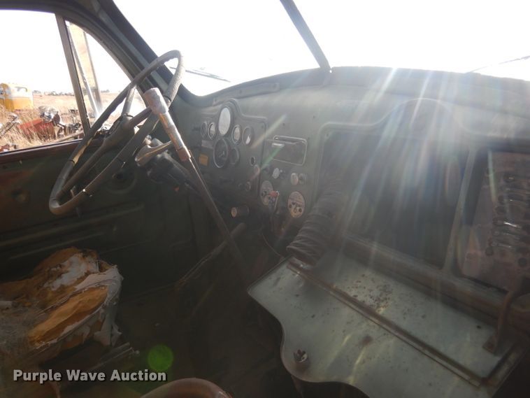 image for item HU9330 1956 Mack  truck cab and frame