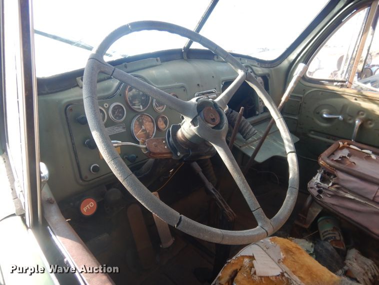 image for item HU9330 1956 Mack  truck cab and frame