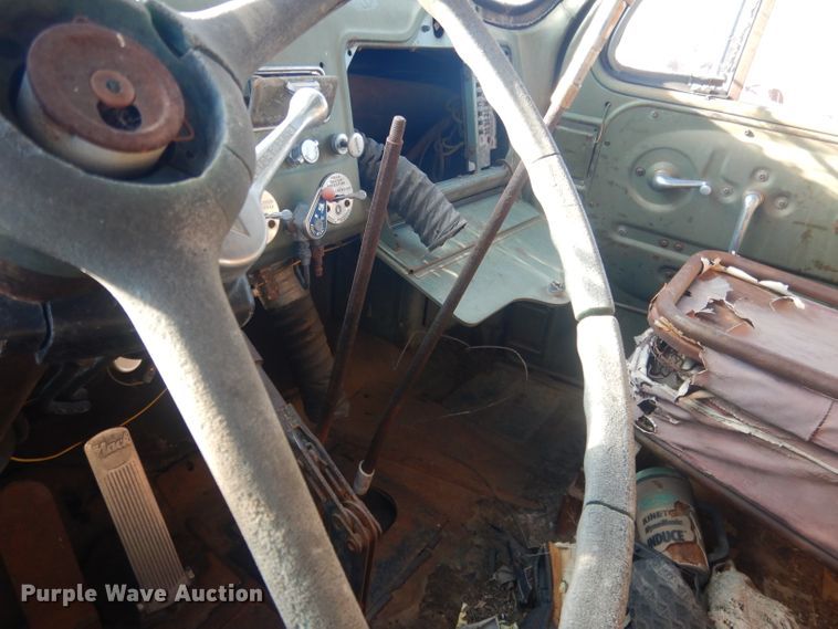 image for item HU9330 1956 Mack  truck cab and frame