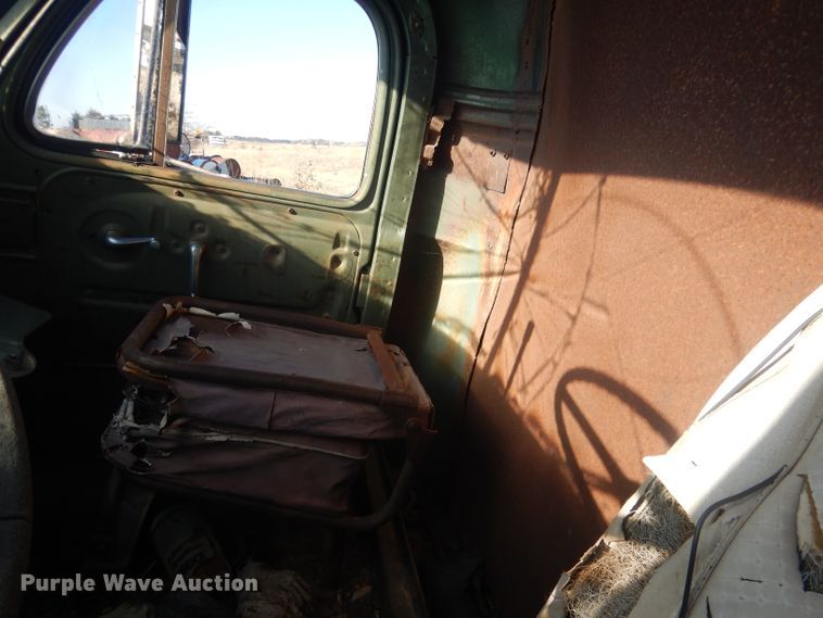 image for item HU9330 1956 Mack  truck cab and frame