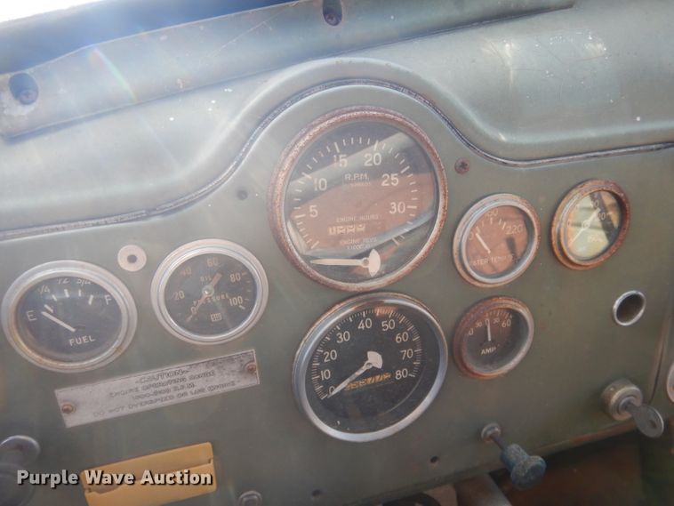 image for item HU9330 1956 Mack  truck cab and frame