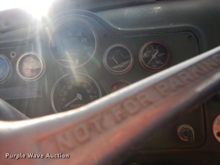 image for item HU9330 1956 Mack  truck cab and frame