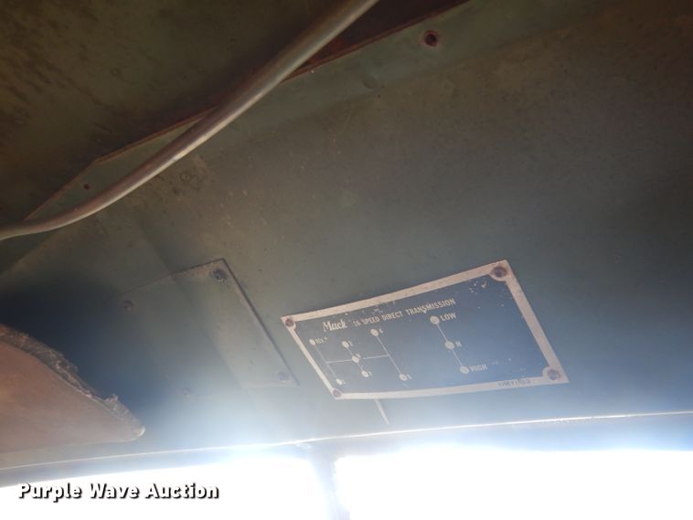 image for item HU9330 1956 Mack  truck cab and frame