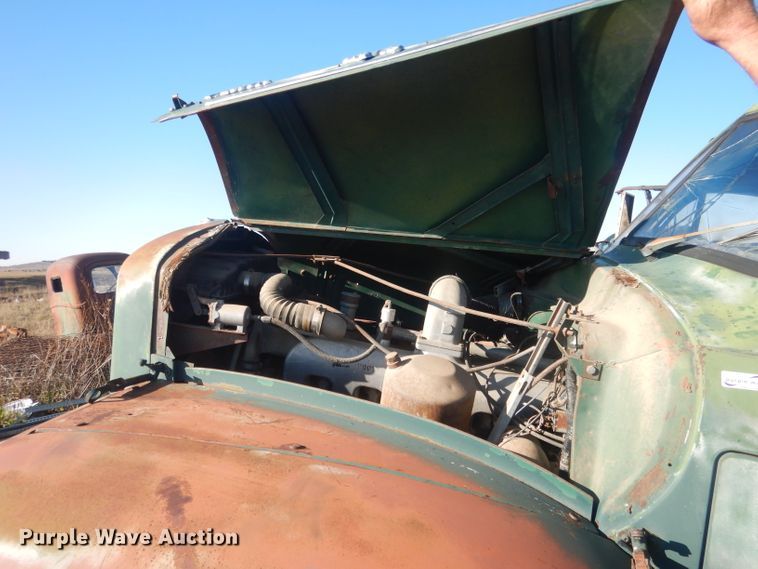 image for item HU9330 1956 Mack  truck cab and frame