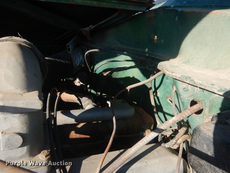 image for item HU9330 1956 Mack  truck cab and frame