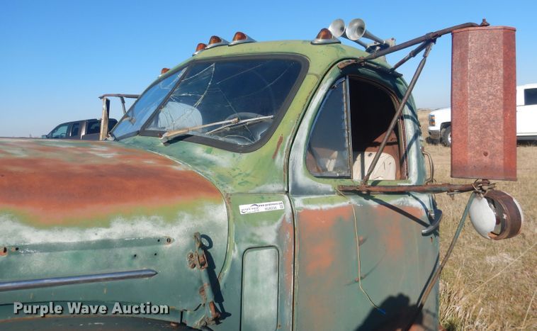 image for item HU9330 1956 Mack  truck cab and frame